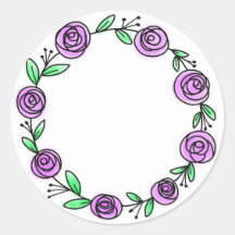 Bullet Journal Roos Sticker