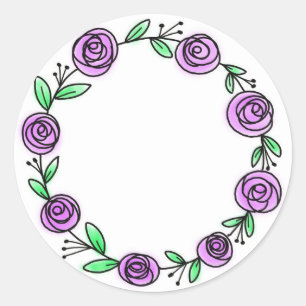 Bullet Journal Roos Sticker