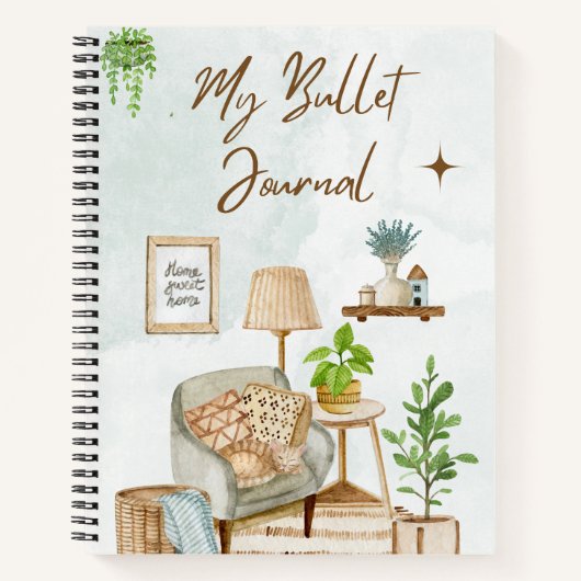 Bullet Journal - Thuisthema Notitieboek (Voorkant)
