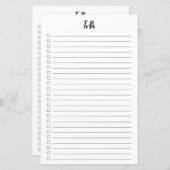 Bullet Journal To-Do (Voorkant / Achterkant)