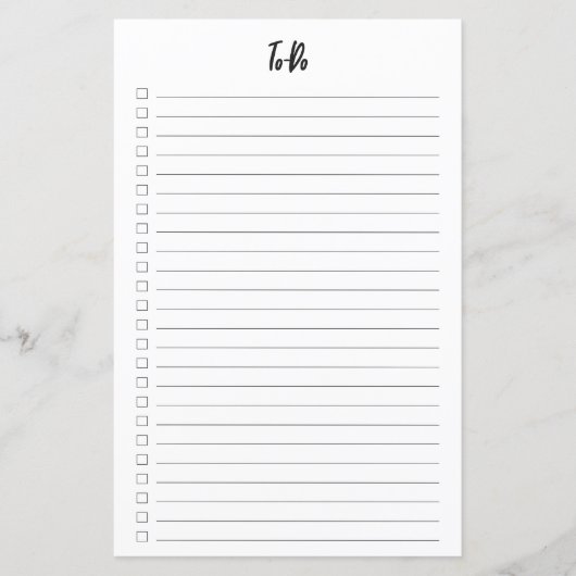 Bullet Journal To-Do (Voorkant)