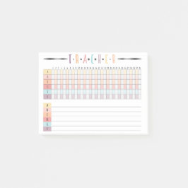 Bullet Journal Tracker Post-it® Notes