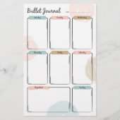 Bullet Journal voor weekplanning (Voorkant)