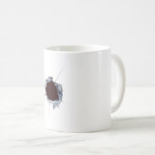 Bullet Shot Hole Koffiemok (Voorkant rechts)