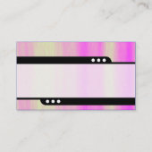 Bullet Train - Alien Sky Visitekaartje (Achterkant)