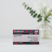 Bullet Train - Drapery 02 Visitekaartje (Staand voorkant)