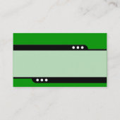 Bullet Train - Green (009900) Visitekaartje (Achterkant)