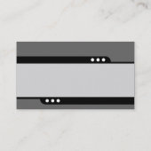 Bullet Train - Grijs (666666) Visitekaartje (Achterkant)