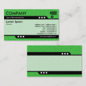 Bullet Train - Heldergroene reliëf Visitekaartje (Voorkant / Achterkant)