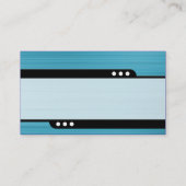 Bullet Train - Penseel lichtblauwe textuur Visitekaartje (Achterkant)