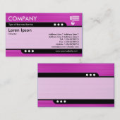 Bullet Train - Penseelmagenta textuur Visitekaartje (Voorkant / Achterkant)