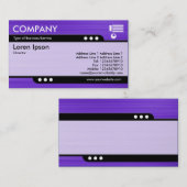 Bullet Train - penseelpestviolettextuur Visitekaartje (Voorkant / Achterkant)