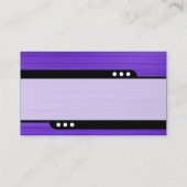 Bullet Train - penseelpestviolettextuur Visitekaartje (Achterkant)