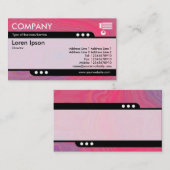 Bullet Train - Red Marbleing Visitekaartje (Voorkant / Achterkant)