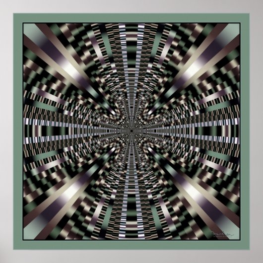 Bullet Train Tunnel Poster (Voorkant)