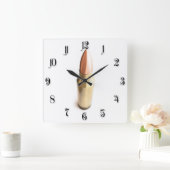 Bullet Vierkante Klok (Huis)