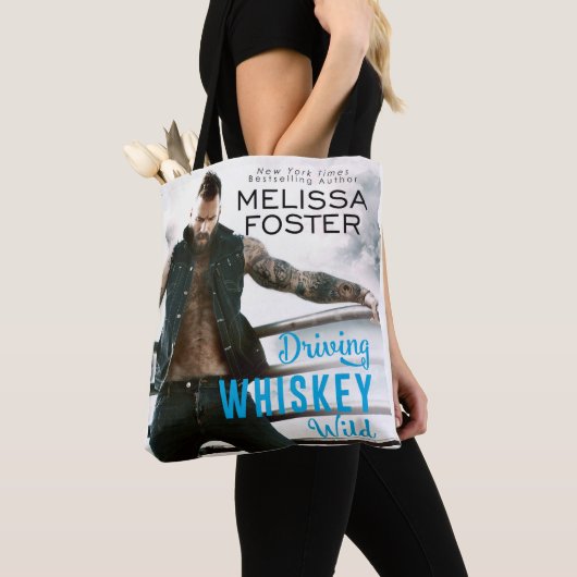 Bullet Whiskey-Canvas tas (Dichtbij)