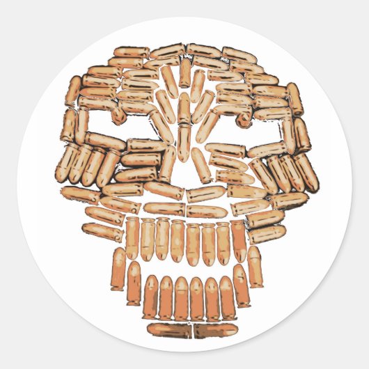 Bullethead Sticker (Voorkant)