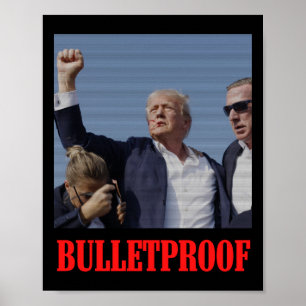 Bulletproof Ination Poging V2 Poster