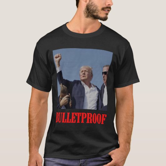 Bulletproof Ination Poging V2 T-shirt (Voorkant)
