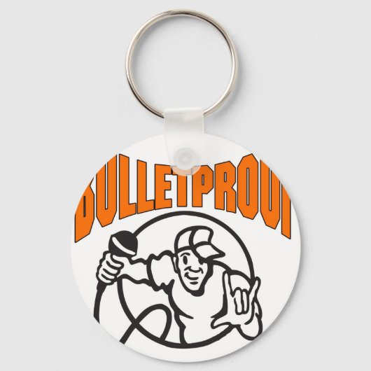 Bulletproof Logo Sleutelhanger (Voorkant)