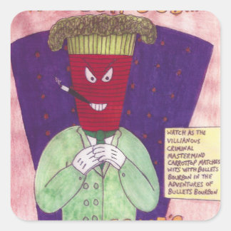 Bullets Bourbon Carrottop Stickers