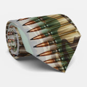 Bullets Camo Stropdas (Opgerold)