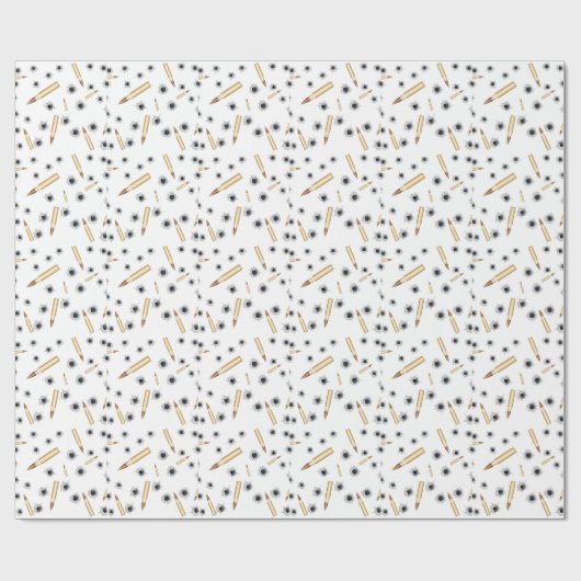BULLETSNBULLETHOLES.png Cadeaupapier (Vlak)