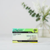 Bullettrein - Abstract 01 Visitekaartje (Staand voorkant)