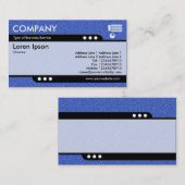 Bullettrein - Blauwe reliëftextuur Visitekaartje (Voorkant / Achterkant)