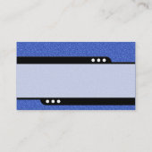 Bullettrein - Blauwe reliëftextuur Visitekaartje (Achterkant)