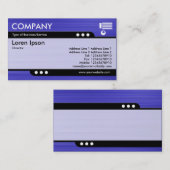 Bullettrein - geborstelde blauwe textuur visitekaartje (Voorkant / Achterkant)