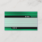 Bullettrein - geborstelde groene textuur visitekaartje (Achterkant)