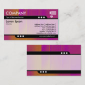 Bullettrein — Magenta en Oranje Tex Visitekaartje (Voorkant / Achterkant)