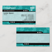 Bullettrein - Vloerstructuur - Aqua Blue (0ABAB5) Visitekaartje (Voorkant / Achterkant)
