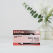 Bullettrein - Zachte gradiënten Visitekaartje (Staand voorkant)