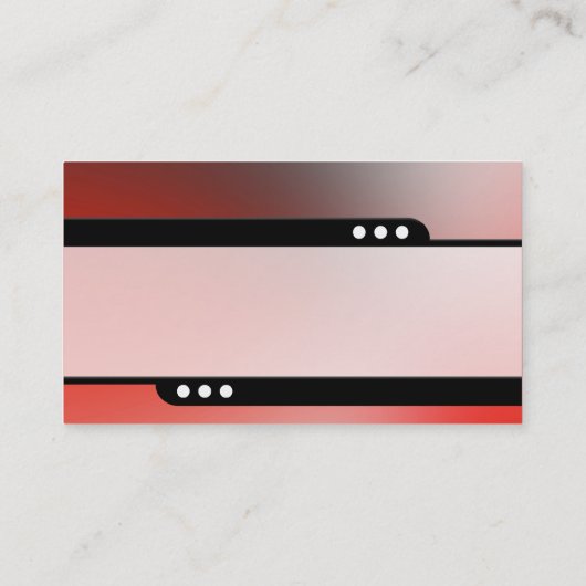 Bullettrein - Zachte gradiënten Visitekaartje (Achterkant)