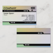 Bullettrein - Zachte gradiënten Visitekaartje (Voorkant / Achterkant)