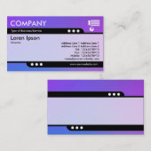 Bullettrein - Zachte gradiënten Visitekaartje (Voorkant / Achterkant)