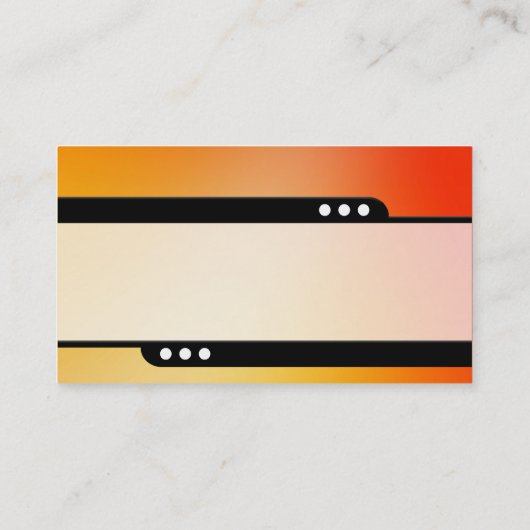 Bullettrein - Zachte gradiënten Visitekaartje (Achterkant)