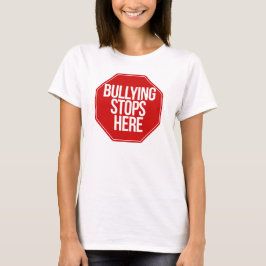 Bulleuze haltes hier t-shirt