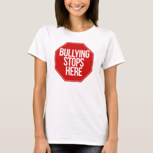 Bulleuze haltes hier t-shirt