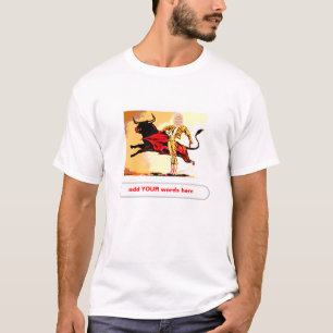 Bullfighter Carnival Cutout T-shirt