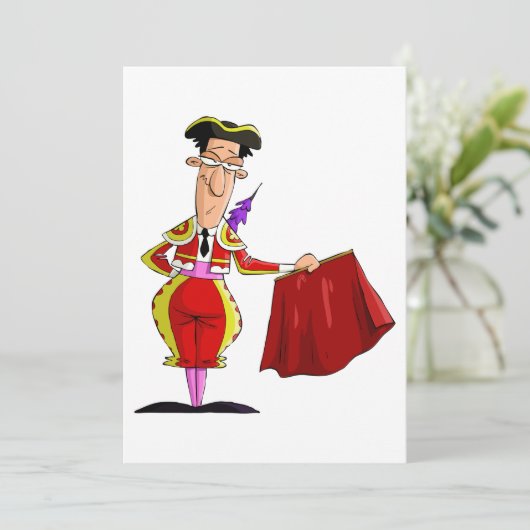 Bullfighter Kaart (Staand voorkant)