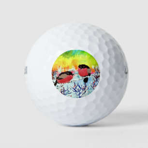 Bullfinch Birds Golfballen