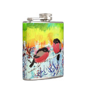 Bullfinch Birds Heupfles (Rechts)