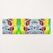 Bullfinch Birds Yogamat (Achterkant (horizontaal))