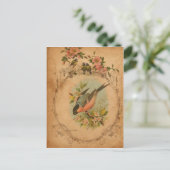 Bullfinch Briefkaart (Staand voorkant)