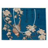 Bullfinch op een Weping Cherry Branch van Hokusai Large Cadeautasje (Voorkant)