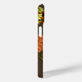 Bullfinch op herfstfloralen Case-Mate iPhone case (Achterkant / Rechts)